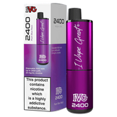 IVG 2400 PLUM BLUE RAZZ Disposable Vape - Click & Vape